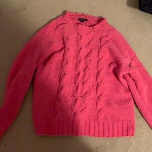 PINK SWEATER!